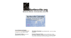 Desktop Screenshot of bartlesville.org