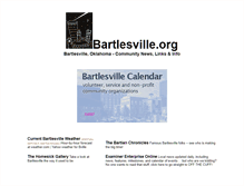 Tablet Screenshot of bartlesville.org