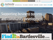 Tablet Screenshot of bartlesville.com